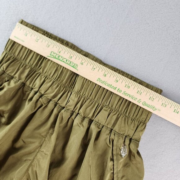 Free People FP Movement The Way Home Shorts Olive Green Workout Beach sz Small‎ - Picture 9 of 11